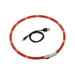 KARLIE Leuchtschlauch LED-VISIO Light über USB-Kabel ladbar für Hunde