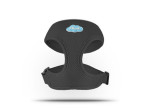 CURLI Brustgeschirr Plush Basic AIR-MESH black für...