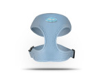 CURLI Brustgeschirr Plush Basic AIR-MESH skyblue für...