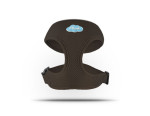 CURLI Brustgeschirr Plush Basic AIR-MESH brown für...