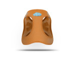 CURLI Brustgeschirr Plush Vest AIR-MESH orange für Hunde