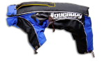 KARLIE TOUCHDOG Hundemantel OVERALL blau TIGER-Logo...