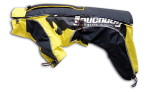 KARLIE TOUCHDOG Hundemantel OVERALL gelb TIGER-Logo...
