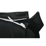 DOGBITE Hundewinterjacke SOFTSHELL Schwarz Mantel für Hunde
