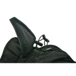 DOGBITE Hundewinterjacke SOFTSHELL Schwarz Mantel für Hunde