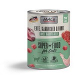MACS Nassfutter CAT ENTE KANINCHEN und RIND für Katzen getreidefrei