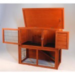 futterscheune.live® Nagerhaus KLEINTIERHAUS mit FREILAUF 104x52x92cm