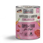 MACS Nassfutter KOPFFLEISCH und KAROTTEN hoher Fleischanteil für Hunde