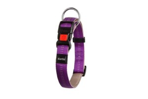 KARLIE Nylonhalsband ART SPOTIV PLUS HALSBAND supersoft lila für Hunde