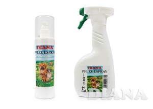 DIANA Pflegemittel PFLEGESPRAY mit Teebaumöl und Neemöl für Hunde