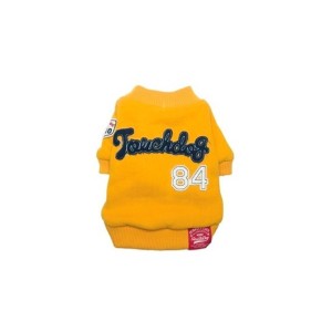 KARLIE Jacke TOUCHDOG COLLEGE JACKET gelb-beige für Hunde