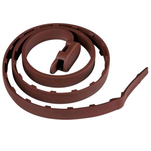 TRIXIE Halsband natürliches Ungeziefer-Halsband 60 cm braun für Hunde