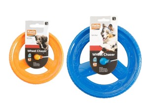 KARLIE Frisbee good4fun WHEEL CHASER schwimmfähig für Hunde