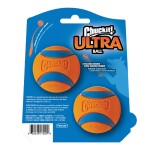 CHUCKIT Spielball ULTRA BALL Kautschuk 2-er Pack extrem...