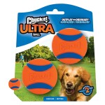 CHUCKIT Spielball ULTRA BALL Kautschuk 2-er Pack extrem robust für Hunde