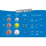 CHUCKIT Spielball ULTRA BALL Kautschuk 2-er Pack extrem robust für Hunde