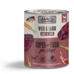 MACS Nassfutter WILD und LAMM 95% Fleischanteil für Hunde