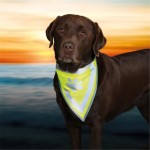 TRIXIE Sicherheits-Halstuch SAFER LIFE gelb für Hunde