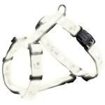 TRIXIE Brustgeschirr SILVER REFLECT H-Geschirr grau mit...