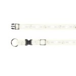 TRIXIE Halsband SILVER REFLECT grau mit Pfoten stark...
