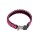 SPRENGER Halsband PARACORD HALSBAND schwarz/pink ClicLock Verschluss für Hunde