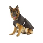 KARLIE Hundemantel OUTDOOR 2 in1 schwarz herausknöpfbares Innenfutter 26cm