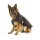 KARLIE Hundemantel OUTDOOR 2 in1 schwarz herausknöpfbares Innenfutter 26cm