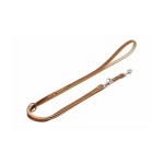 KARLIE Führleine COMFORT Fettleder BRAUN 200cm...