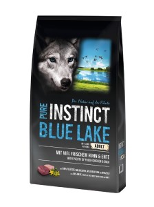 SAGAFLOR Trockenfutter PURE INSTINCT Blue Lake Huhn und Ente für Hunde 12,0kg