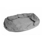 KARLIE Ersatzbezug ORTHO BED oval grau für Hunde