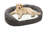 KARLIE Ersatzbezug ORTHO BED oval grau für Hunde