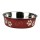 KARLIE Edelstahlnapf BELLA rot-metallic für Hunde & Katzen
