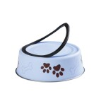 KARLIE Edelstahlnapf BELLA blau für Hunde & Katzen