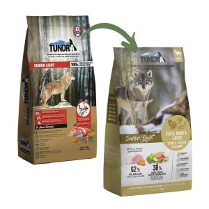 PRO PET Trockenfutter TUNDRA SENIOR-LIGHT Pute Huhn Lachs getreidefrei für Hunde