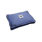 KARLIE Hundekissen TOUCHDOG ECKIG Grau-Blau 60cm für...