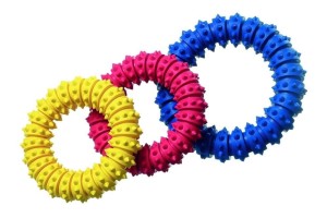 KARLIE Spielzeug BOOMER Vollgummi RING 15cm für Hunde