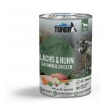 TUNDRA Nassfutter LACHS und HUHN getreidefrei für Hunde
