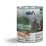 TUNDRA Nassfutter LACHS und HUHN getreidefrei für Hunde