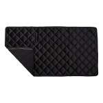 DOGIUS Wechseldecke VELVET Größe XL 64x121 cm Farbe SCHWARZ für Hunde