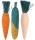 TRIXIE Spielzeug KNABBERHÖLZER 10cm 3er Set für Kleinnager