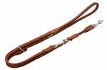 KARLIE Leine BUFFALO Rund Leder Führleine 8mm 200cm...