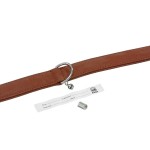 KARLIE Halsband BUFFALO Schwarz 45cm 22mm genäht...