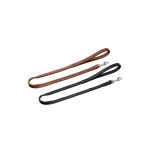 KARLIE Leine BUFFALO DENIM Kalbsleder 100cm 18mm Farbe...