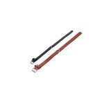 KARLIE Halsband BUFFALO Schwarz 65cm 40mm genäht...