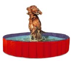 KARLIE Hundepool DOGGY POOL blau/rot verschiedene...