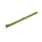 KARLIE Halsband VINTAGE STRASS Leder Kiwi 40mm 65cm...