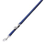 KARLIE Hundeleine Vintage Führleine Blau 10mm 200cm...