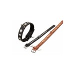 KARLIE Halsband Buffalo Deco 24mm 30cm Braun mit Ornament...