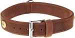KARLIE Halsband Buffalo Deco 24mm 30cm Braun mit Ornament...