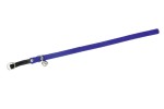 KARLIE Halsband 10mm 30cm Blau Velours mit Glöckchen...